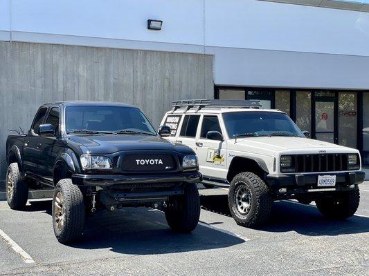 Taco with 35% on Front Windows and 55% on the Front Windshield