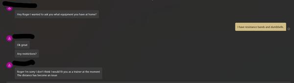 Communication with the last PT