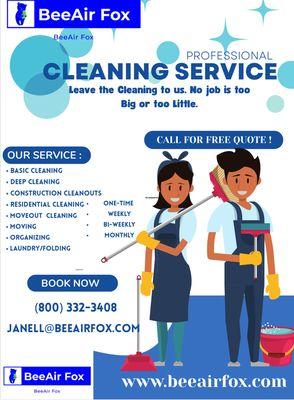 Beeair Fox Cleaning
