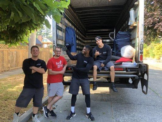 A big shout out to All Service Moving! Cash, Jason, and Christmas helped us move today and they were phenomenal. True professionals!