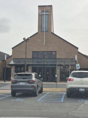 St. Kenneth Catholic Church on Sunday 3/23/2025 for a family members 5 year anniversary memorial mass.