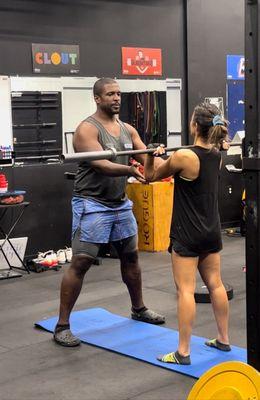 Best trainer in town! It's worth it to perfect your form. FITNESS EDGE MD / Gaithersburg's Neighborhood Gym
