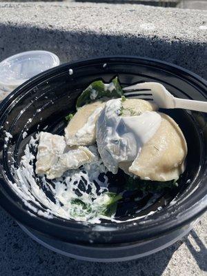 Mmmmm potato filling - simple, tasty and large portion