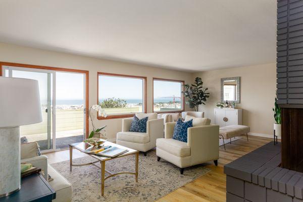 Real estate photography for a realtor in Marin County to promote the ocean view of Richmond neighborhood. Realtors love us! takasphoto.com