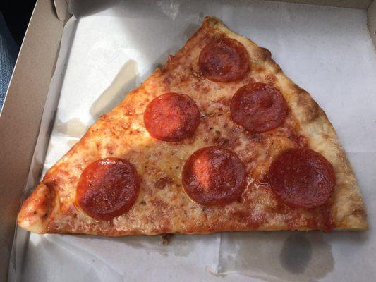 Slice pepperoni