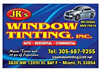 JRs Window Tinting