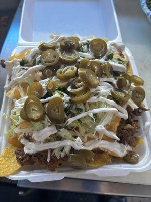 Nachos azada