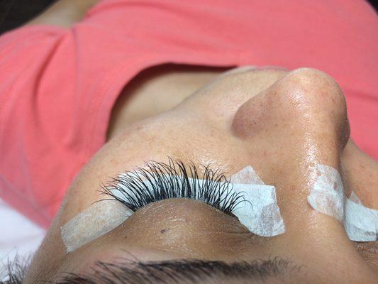 Eyelash extensions