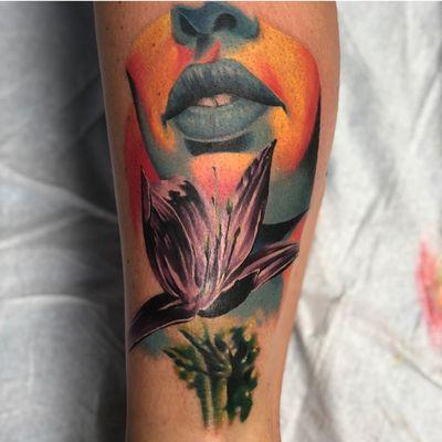 Color Fantasy Tattoo by Gary