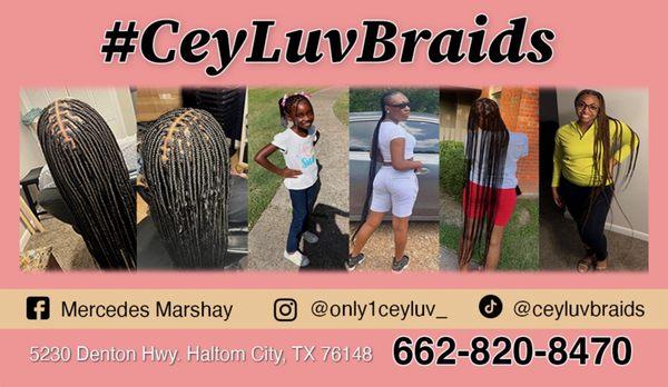 #CeyLuvBraids
