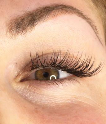 Lash extensions highlight eyes in a way mascara never will!