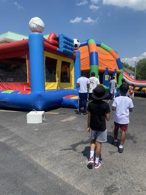 Kids area at Taco Festival in Royal Oak