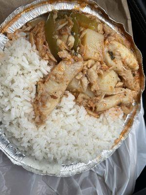 Bacalao with White Rice