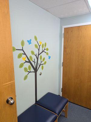 Art on one of the kids rooms.