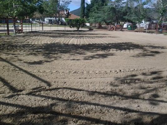 Perfect coverage in one of our training arenas.