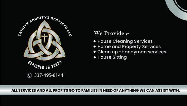 Trinity Charirty Serves