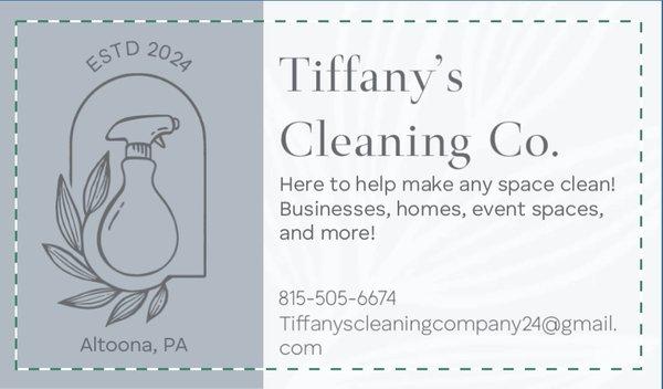 Tiffany’s Cleaning