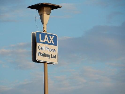 Free parking space while you wait for your guest's call from LAX. On 96th st.