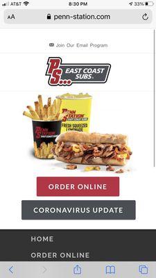 Penn Station East Coast Subs