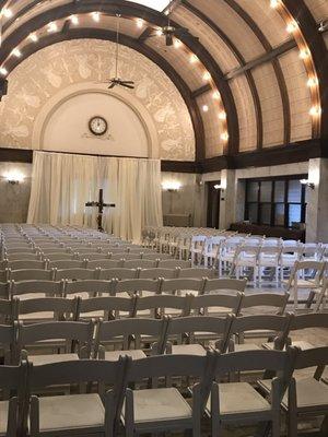 Atrium, ceremony space