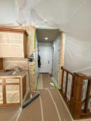 Painted cabinets for residential homes (prep work)