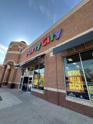 Store front - nothing held back!