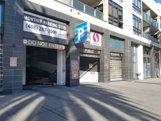 Central Place Parking Lot