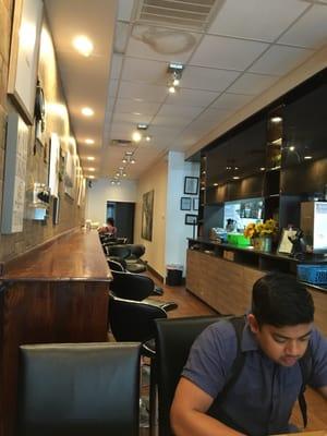 Long table in the back!