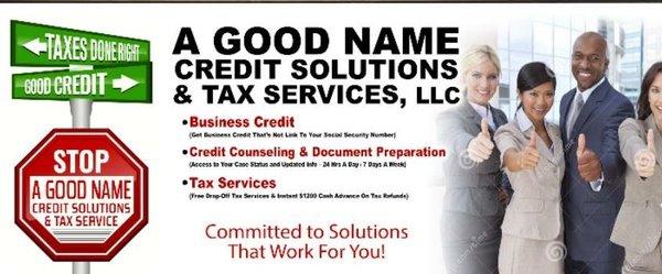 A Good Name Credit Solutions & Tax Service