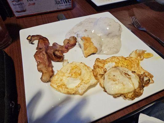 Biscuits n gravy morning special