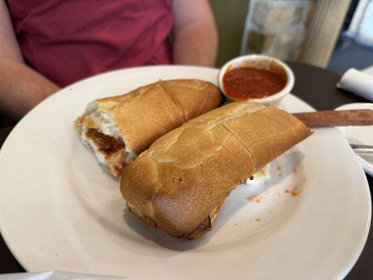 Chicken parm sandwhich