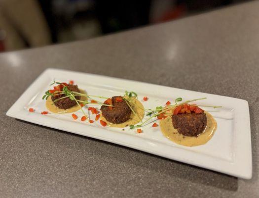 Crab and Salmon Cakes