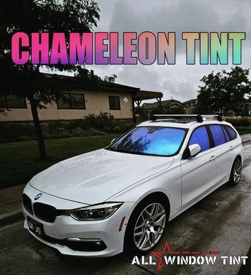 We Also offer Chameleon Window Film from Ultravision only the Best for our customers