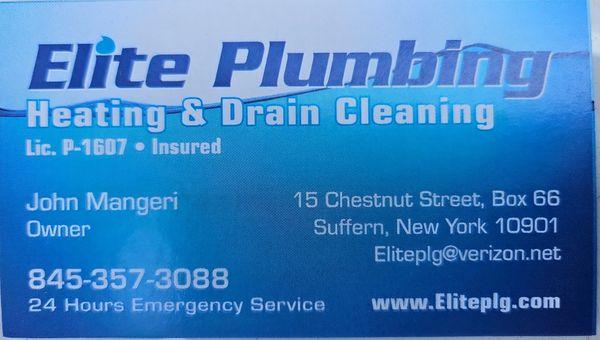 Elite Plumbing & Heating
