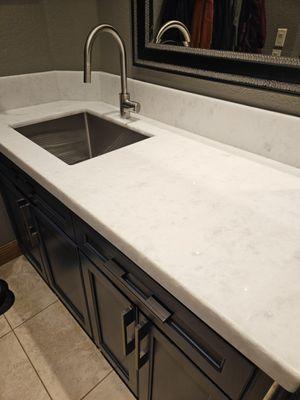 Remnant of quartzite crystola.