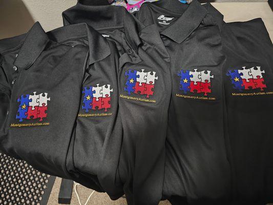 Some polos we did for a customer