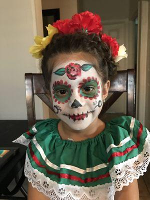 Desert Diva Face Painting