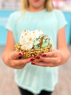 Red Button Vintage Creamery Treat Shop