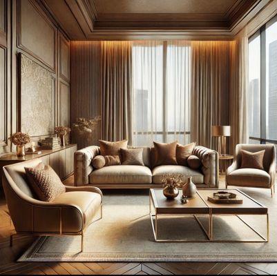 Nice matching rose gold coverings. And amazing pillows.