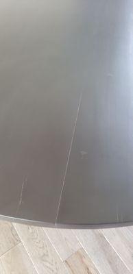 One of three cracks in my table