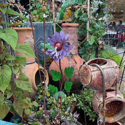 Set up outside the store