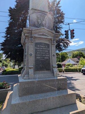 Soldiers' Monument, Kent CT