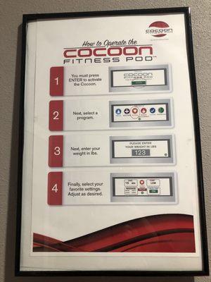 Wellness pod / cocoon / fitness pod