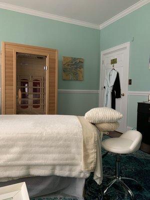 Lovely Room where the massage took place! 