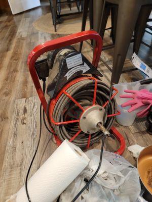 Drain Clogs, Snake, Auger, Sewer Line Clogs