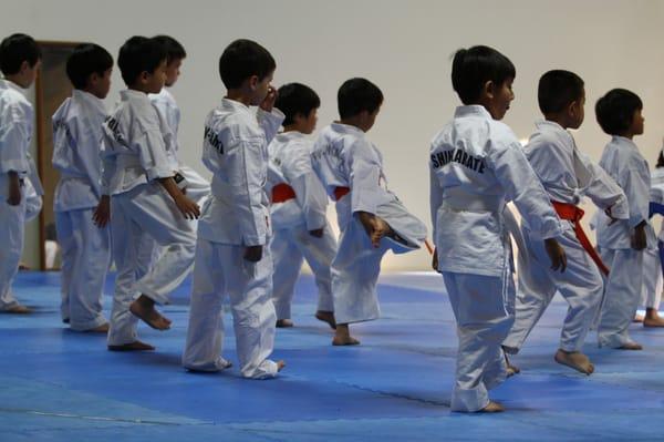 Butokuden Kid's Karate Practice