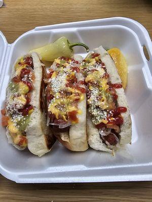 Sonoran hot dogs!