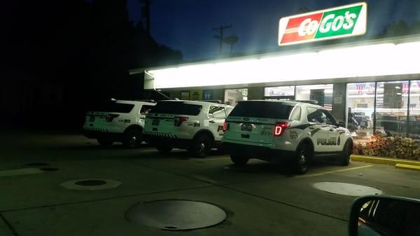 Coffee & Doughnuts are good at CoGo's