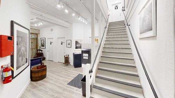 Entryway and lower gallery