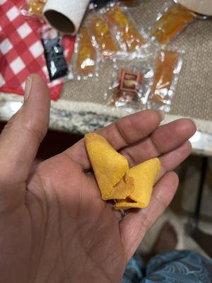 Cookie with a fortune -